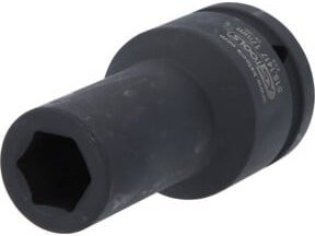 KS Tools 3/4 Zoll Sechskant-Kraft-Stecknuss lang 17mm aus Chrom-Molybdän in Schwarz - Bild 2
