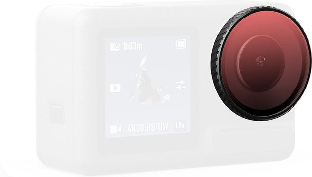 AMagisn Taufilter Schutzlinsenfilter kompatibel für 5 Pro Sportkamera in Schwarz - Bild 1
