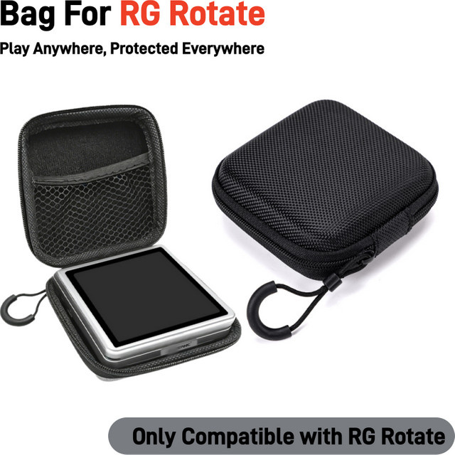 Wedoit Stoßfeste Schutztasche für RG Rotate, Harte EVA-Hülle mit weichem Futter, Schwarz - Bild 1