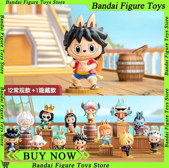 POP MART Labubu Die Monster One Piece Serie Blind Box Action Figure Mystery Box Sammelmodell - Bild 1