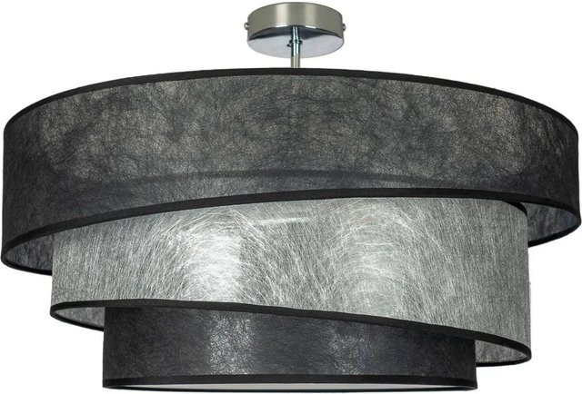 Lindby Deckenlampe Ayvira Modern Schwarz aus Metall 3-flammig E27 Wohnzimmerleuchte - Bild 1