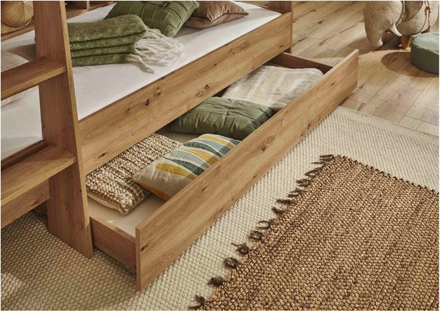 Relita Bettkasten auf Rollen für Etagenbett SWAY in Eiche Artisan Dekor, Braun - Bild 1