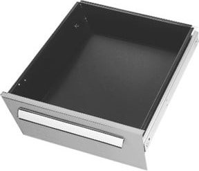Kappes Schublade Vollauszug aus Stahl in Grau RAL 7035, H: 17,5 cm, B: 50 cm - Bild 1