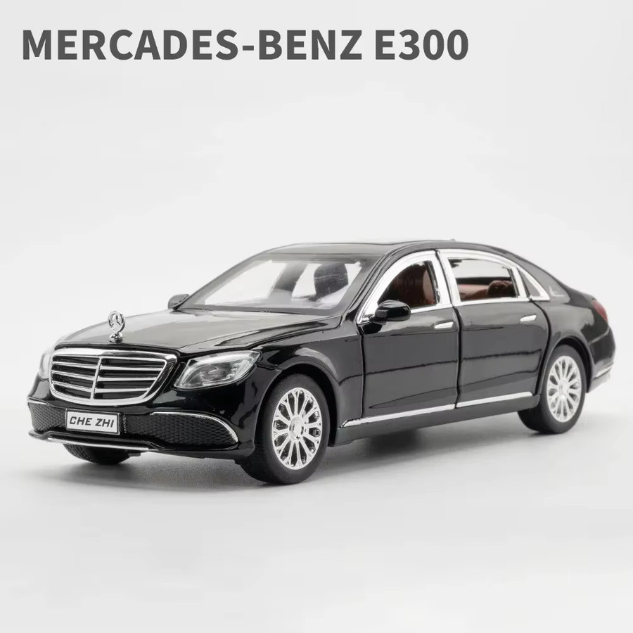 Maisto Benz E300 E-Klasse Starlight Headliner, Spielzeugfahrzeug, 1:24, Metall, mit Sound und Licht - Bild 3