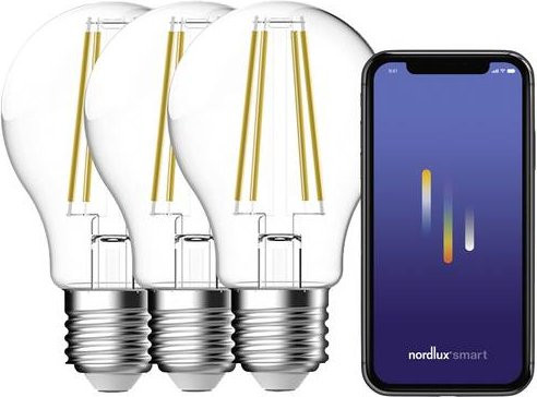Nordlux LED Reflektor 2270012700 E27 4.7W Warmweiß bis Kaltweiß dimmbar 3er Set - Bild 1