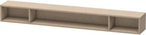 Duravit L-Cube Regalelement beige, wandmontiert, 3 Fächer, horizontal, Breite: 100 cm, Tiefe: 14 cm - Bild 1