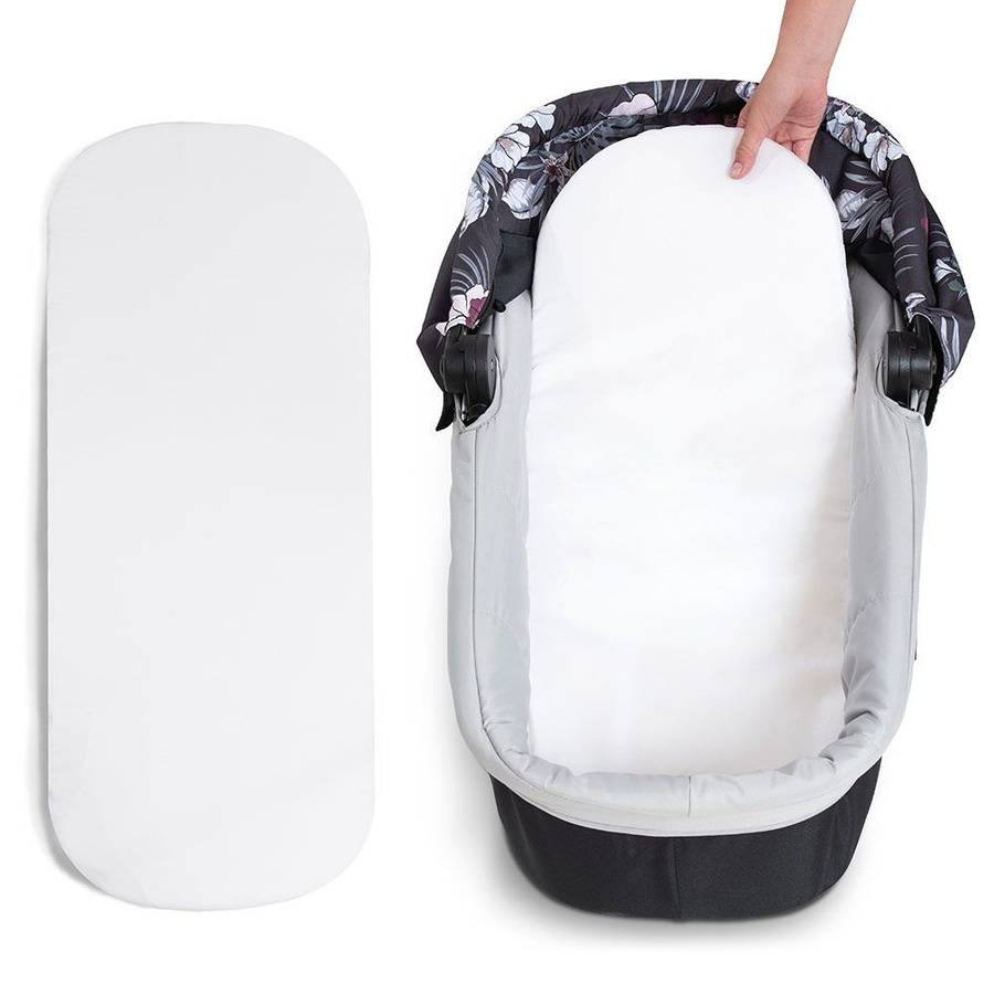 Hauck Babywanne für Saturn R und Mars Sportwagen in Wild Blooms Black - Bild 5