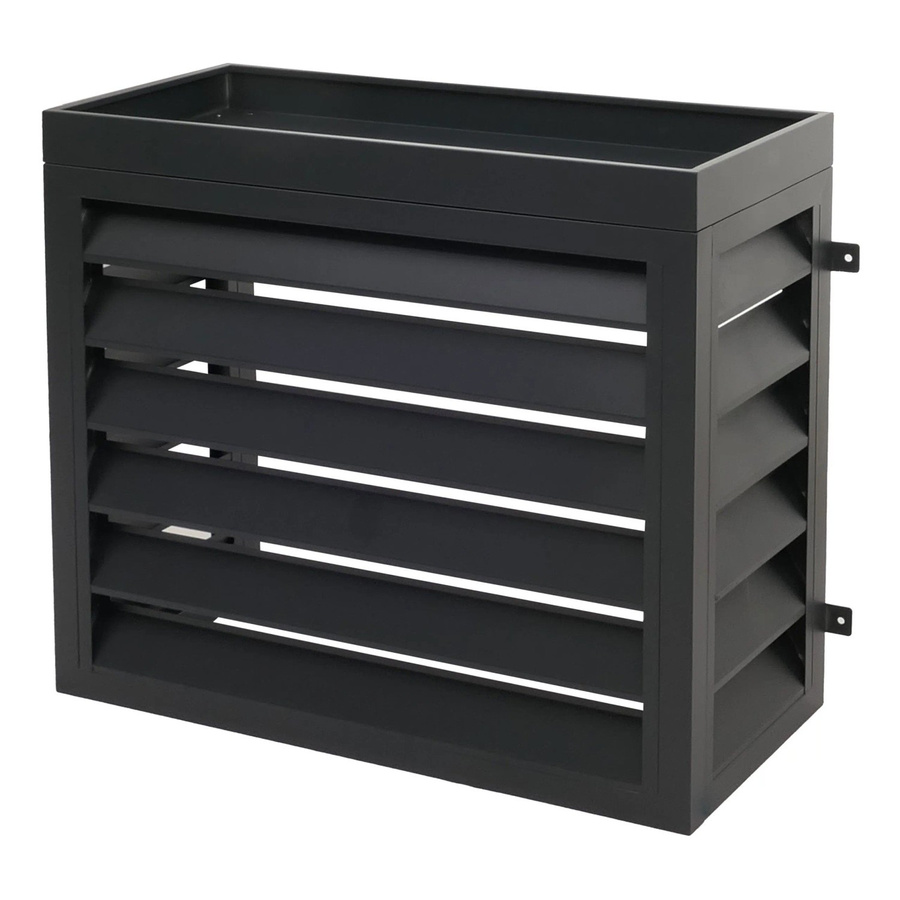 MCW Verkleidung für Klimaanlage und Wärmepumpe O43 aus Metall in Anthrazit B/T/H: 80 x 90 x 38 cm - Bild 2