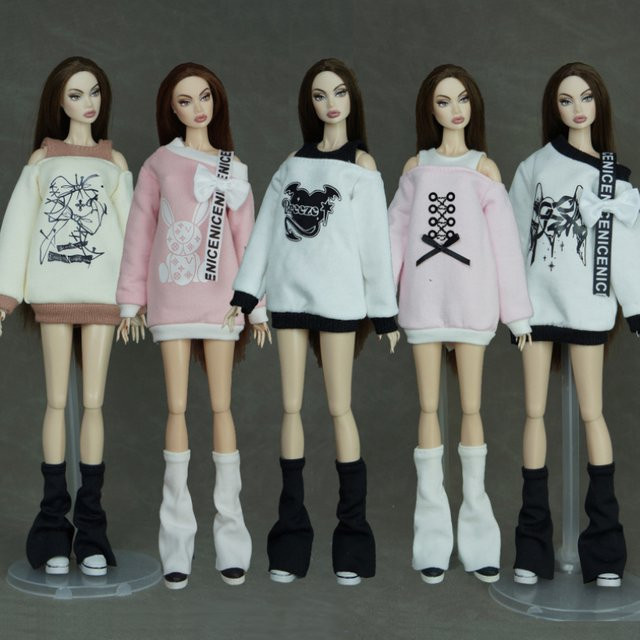 GIHOO Puppen Outfit Rock Bein Abdeckung Kleidung Set, Zubehör - Bild 1