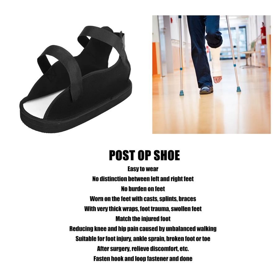 TOPINCN Post-Op-Schuh, offener Zehenbereich - Bild 6