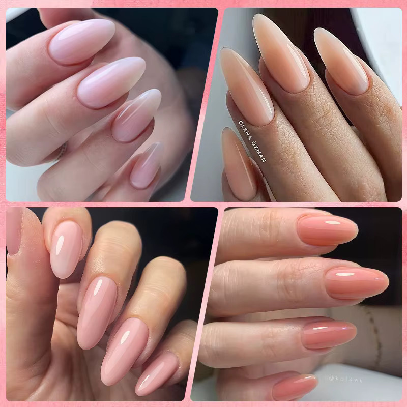 UR SUGAR Nagelverlängerungs-Gel, URP12 Apricot Nude, 15 ml - Bild 3