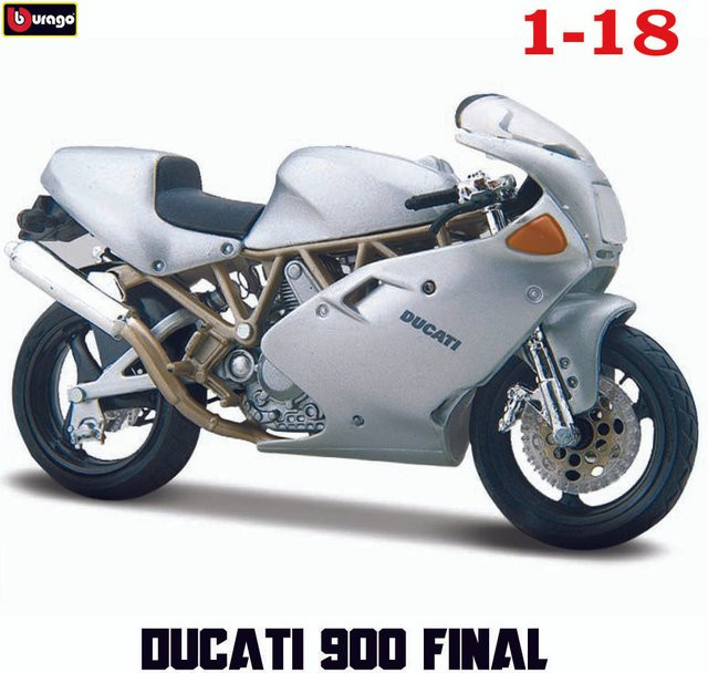 Bburago Ducati Motorradmodell, 1:18, ab 14 Jahre - Bild 1