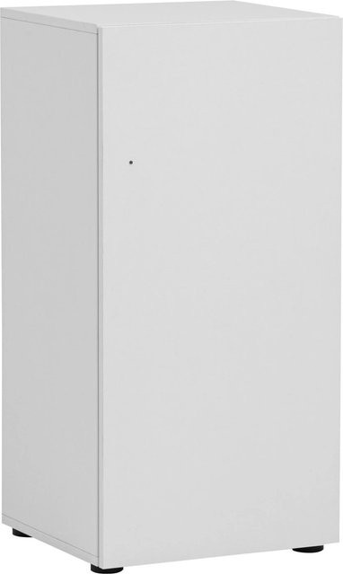 Schildmeyer Spind Locked mit Elektronikschloss in Weiß-Matt, B/T/H: 92,6 x 40,7 x 45,4 cm - Bild 1