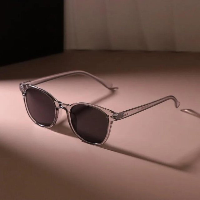 Sonnenbrille Cat-Eye, Vollrand, Kunststoff, transparent, Unisex - Bild 1