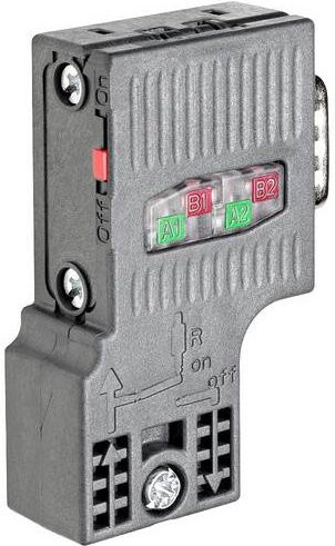 Siemens SPS-Anschlussleitung 6ES7972-0BA52-0XB0 in Grau - Bild 1