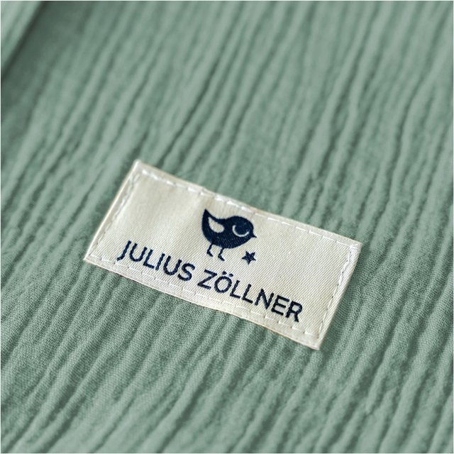 Julius Zöllner Sommerschlafsack Musselin Sommertraum für Babys, Farbe: Grün, 0.5 TOG - Bild 1