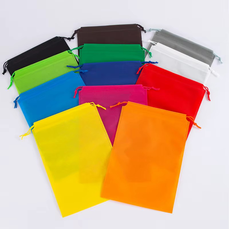 StoBag Vliesbeutel mit Kordelzug als wiederverwendbare Aufbewahrungstasche für Schuhe und Kleidung, Multicolor, B: 35,0 cm, H: 25,0 cm - Bild 3