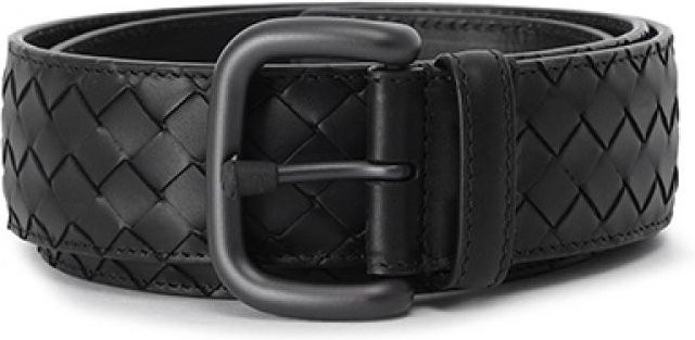 Bottega Veneta Intrecciato Gürtel, black, Herren - Bild 1