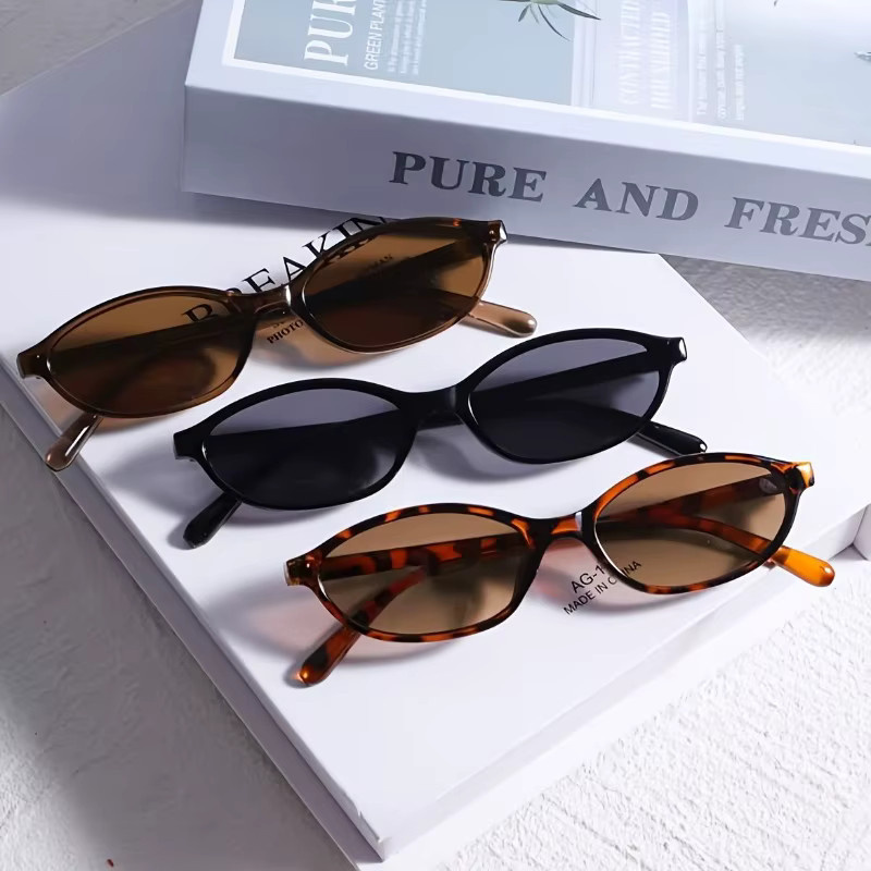 DIXSG Sonnenbrille, Damen, Vollrand, oval, Kunststoff - Bild 3