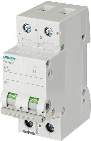 Siemens Ausschalter Grau 32A 2 Schließer 5TL12320 - Bild 1