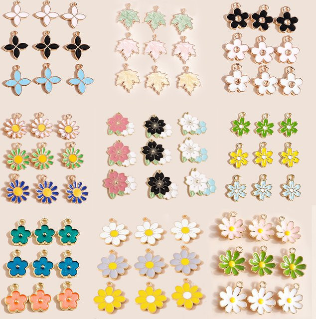Sakaru Blumen Charme Anhänger, Bunt, Unisex - Bild 1