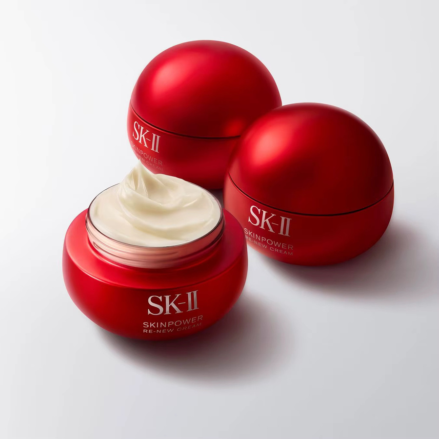 SK-II Skinpower Re-New Creme, Gesichtscreme mit PITERA, Unisex - Bild 2