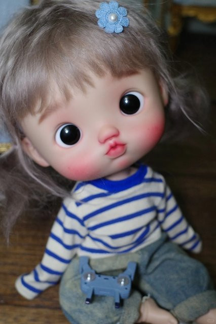dollhua Zhuzhubao Großkopf-Serie BJD-Puppe, Harzmaterial, Bunt / Mehrfarbig - Bild 1