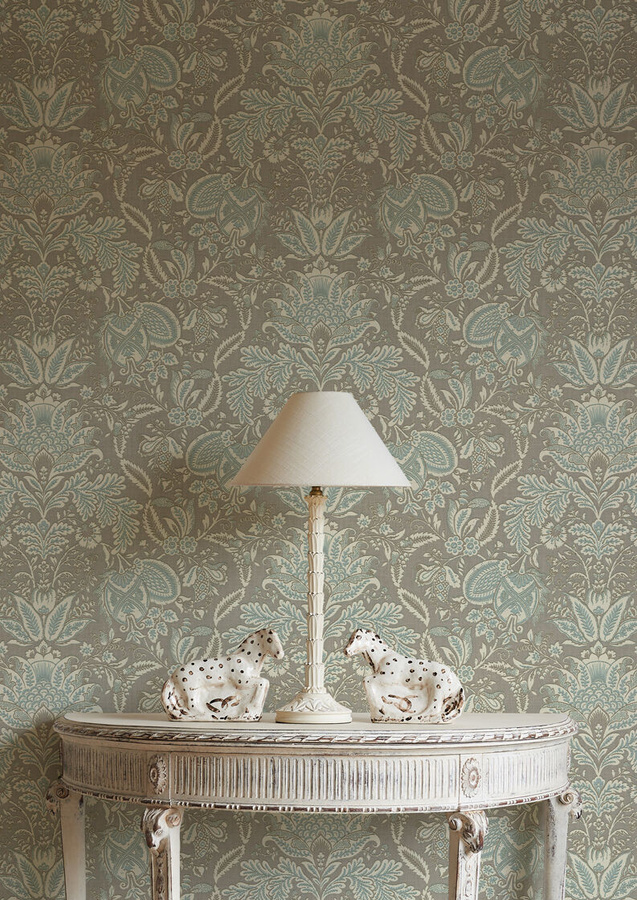 Lewis & Wood Tapete Wykeham Casement mit floralem Botanical-Design aus Vlies - Bild 1