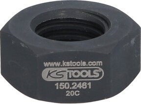 KS Tools Kontermutter TR20 x 3 in Schwarz - Bild 1