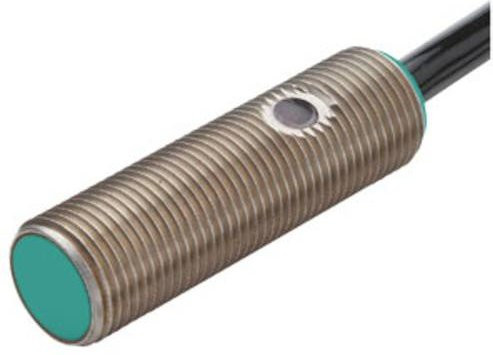 Pepperl+Fuchs Induktiver Sensor NJ2-12GM40-E2-5M 282940 PNP bündig montierbar in Silber - Bild 1