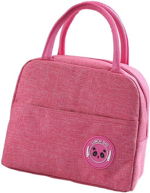 Tragbare Isolierbeutel Thermokühltasche mfySpace, 6 l, Pink, wasserdicht und auslaufsicher - Bild 1