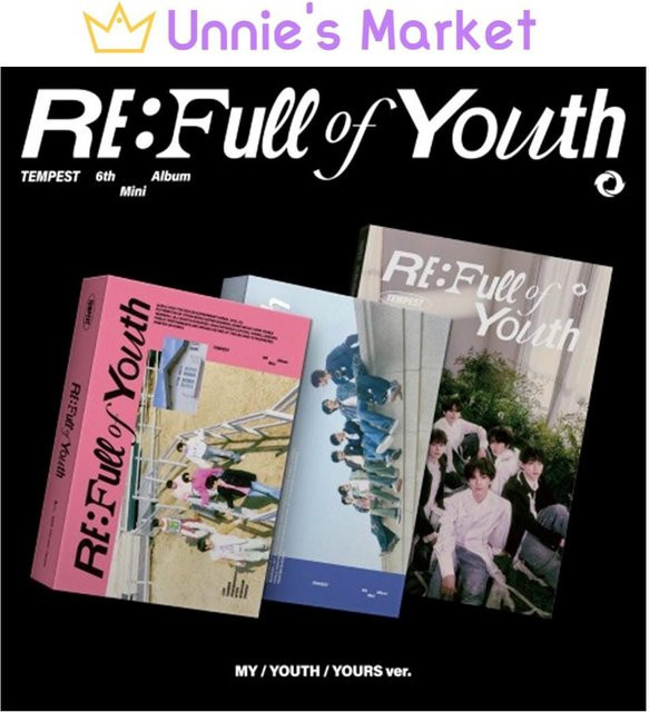 Tempest – Re Full of Youth 6. Mini-Album Yours ver. (white), CD - Bild 1