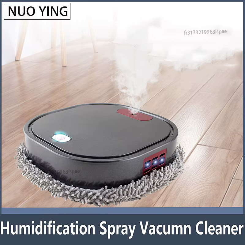NUOYING 3-in-1 Saugroboter mit Wischfunktion und Sprühreiniger, Grau - Bild 2