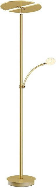 Lucande LED Stehlampe Anniki 9624294 in Gold Messing, 3-flammig, dimmbar, Modernes Design aus Metall für dein Wohnzimmer - Bild 1