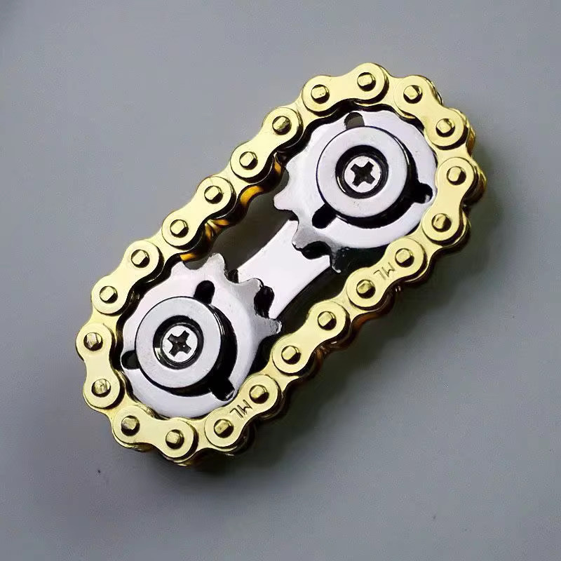 AHHLCLT Fingertip Gyro Fidget Spinner, Metall, Antistress Spielzeug - Bild 1