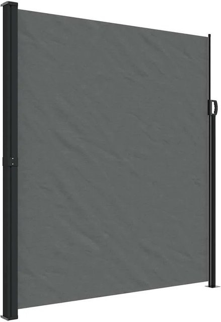 vidaXL Ausziehbare Seitenmarkise Anthrazit B/H: 500 x 220 cm - Bild 1