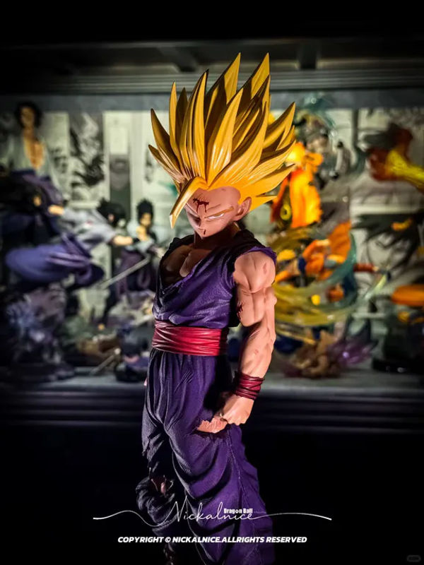 Bandai Dragon Ball Z Super Saiyan 2 Gohan Actionfigur aus PVC in Mehrfarbig als Anime-Statue und Sammlerstück - Bild 6