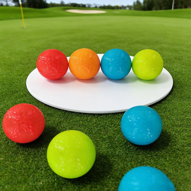 Efunist Golf Ball, Bunt / Mehrfarbig, 1-teiliges Set - Bild 1