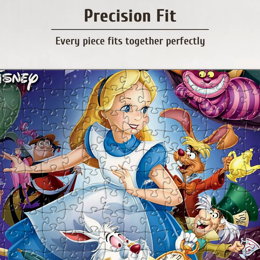 Funko Alice im Wunderland Puzzle, Holz, 108 Teile - Bild 2