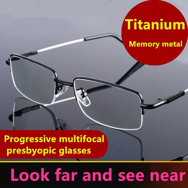 ISENGHUO Lesebrille, Unisex, Vollrand, rechteckig, schwarz - Bild 1