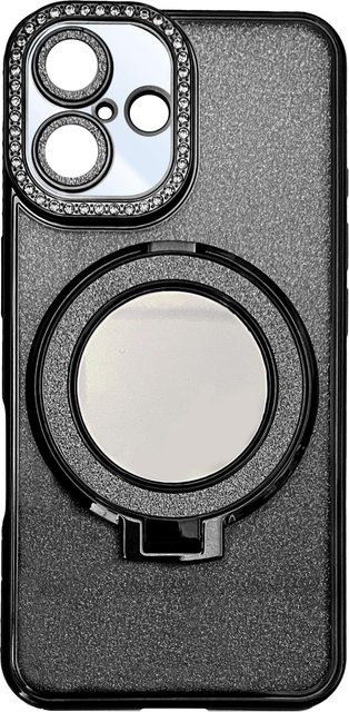 Back Cover Glamour Mirror Schutzhülle für Apple iPhone 15 in Schwarz - Bild 1