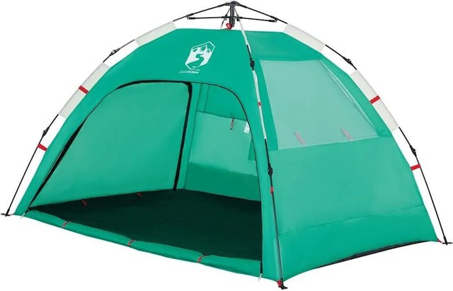 vidaXL Strandzelt für 2 Personen in Grün aus Polyester, wasserdicht - Bild 1