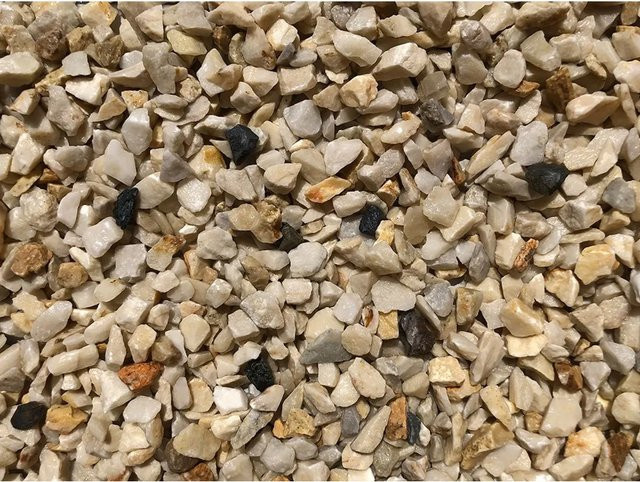 Scherf Marmorsplitt Creme-Weiß 8-12 mm 25 kg - Bild 1