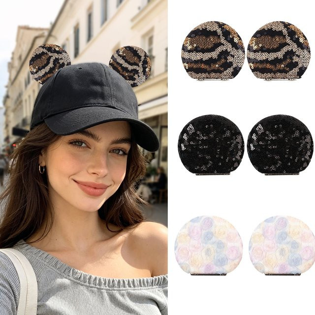 shinyize Ohrclips, Magnetische Mausohren-Dekoration, Unisex - Bild 1