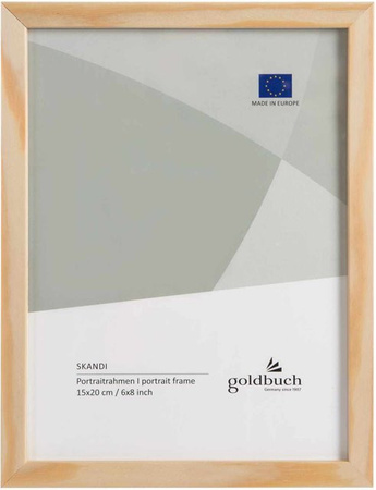 goldbuch Bilderrahmen aus Holz in Natur, B/H: 15 x 20 cm