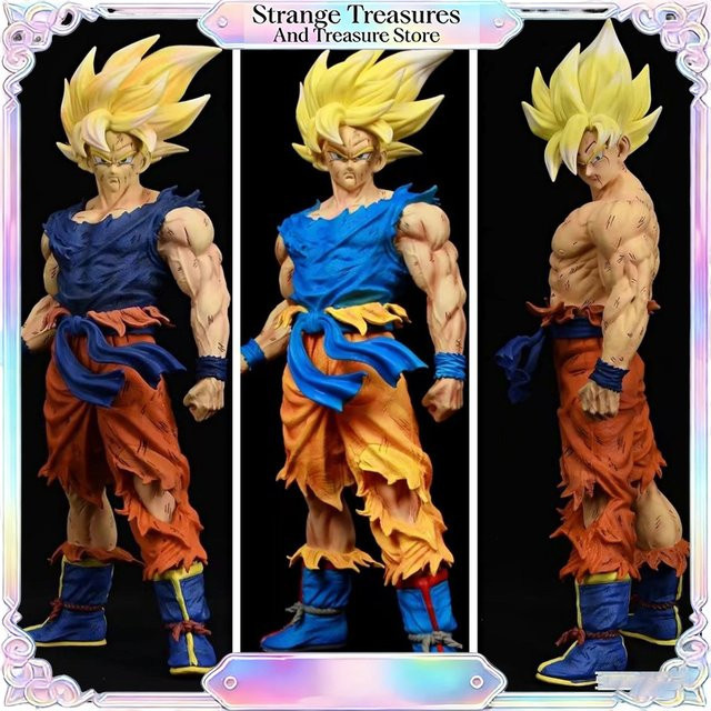 Bandai Dragon Ball Z Son Goku Namek Super Saiyan Actionfigur, Einzelfigur - Bild 1