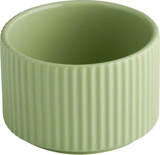 APS Schale THE GRID aus Porzellan, grün, 6er Pack, 200 ml, Durchmesser: 9 cm, Höhe: 6 cm - Bild 1