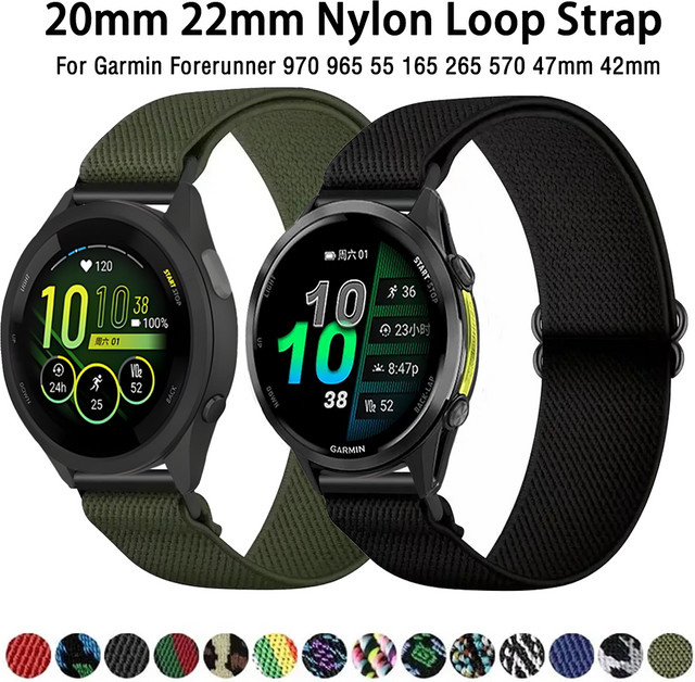 Cor Uhrenarmband Nylon, Schwarz, Unisex - Bild 1
