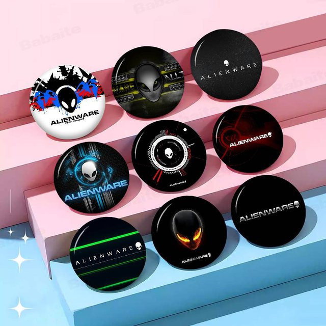 Alienware Anstecknadeln, Bunt, Cartoon - Bild 1