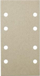 Klingspor PS 33 BK Schleifstreifen kletthaftend, Korn 240, Farbe Grau, B: 9,3 cm, H: 17,8 cm, Lochform GL17 - Bild 1
